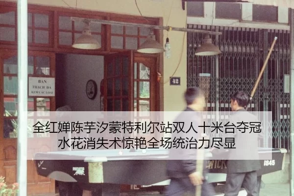 全红婵陈芋汐蒙特利尔站双人十米台夺冠 水花消失术惊艳全场统治力尽显